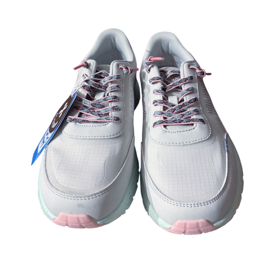 Hey Dude SIROCCO ALTA Lace Up Sneakers friendship laces Dawn Blue Multi New - Picture 3 of 8